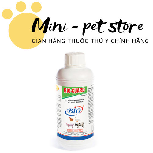 GUARD - BIO SÁT TRÙNG CHUỒNG TRẠI (500ml)  THÚ Y BIO