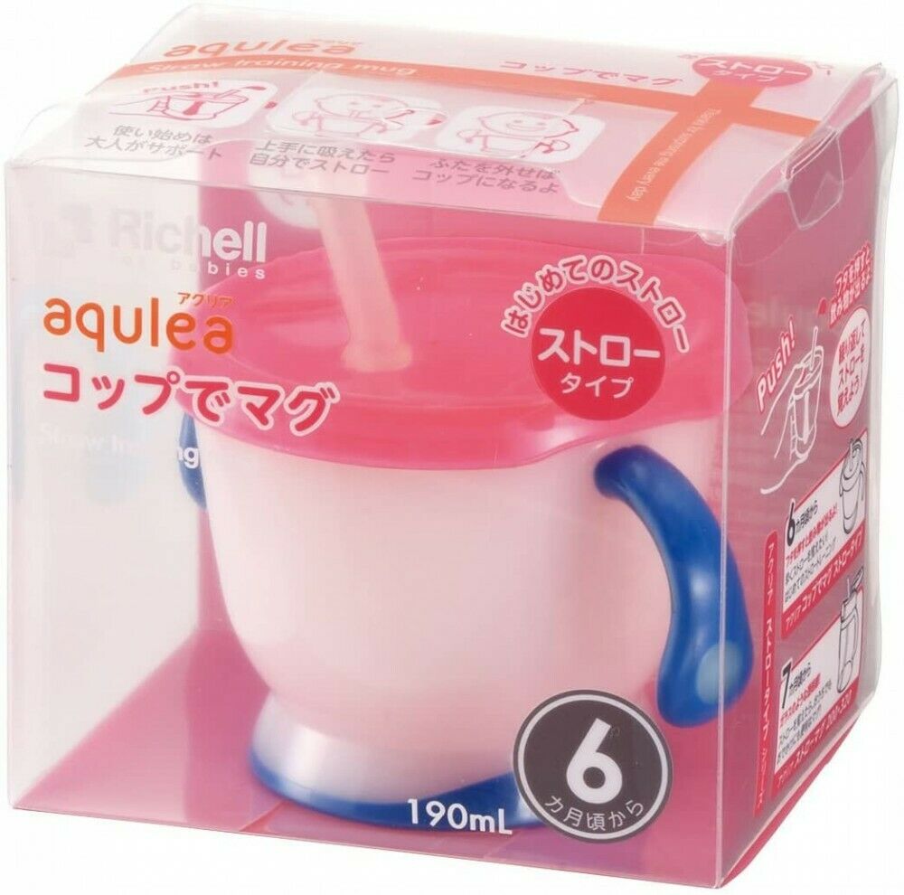 Cốc tập uống 3 giai đoạn Richell 150ml (Nhiều màu)