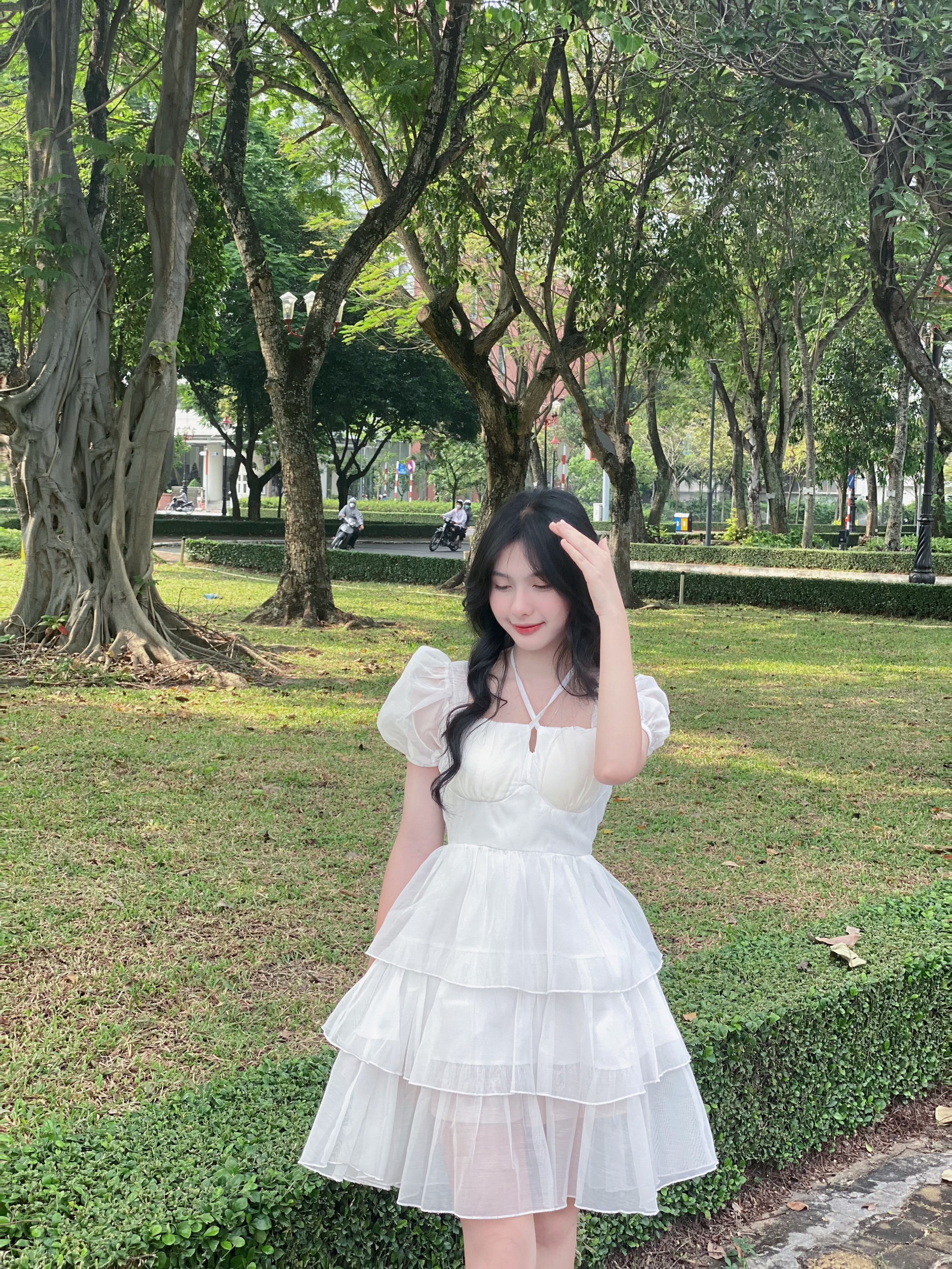 Đầm công chúa dài Ciara