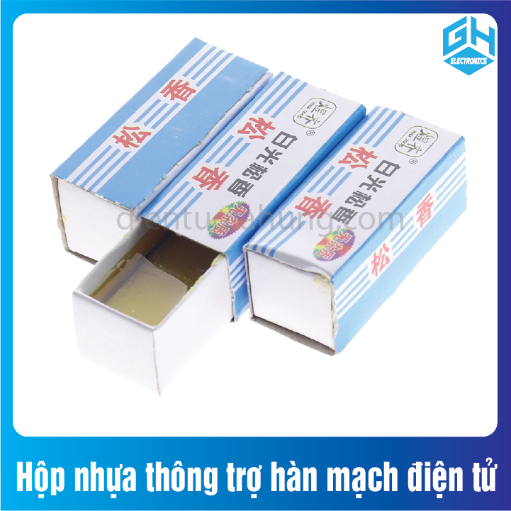 [1 Hộp] Hộp nhựa thông trợ hàn mạch điện tử