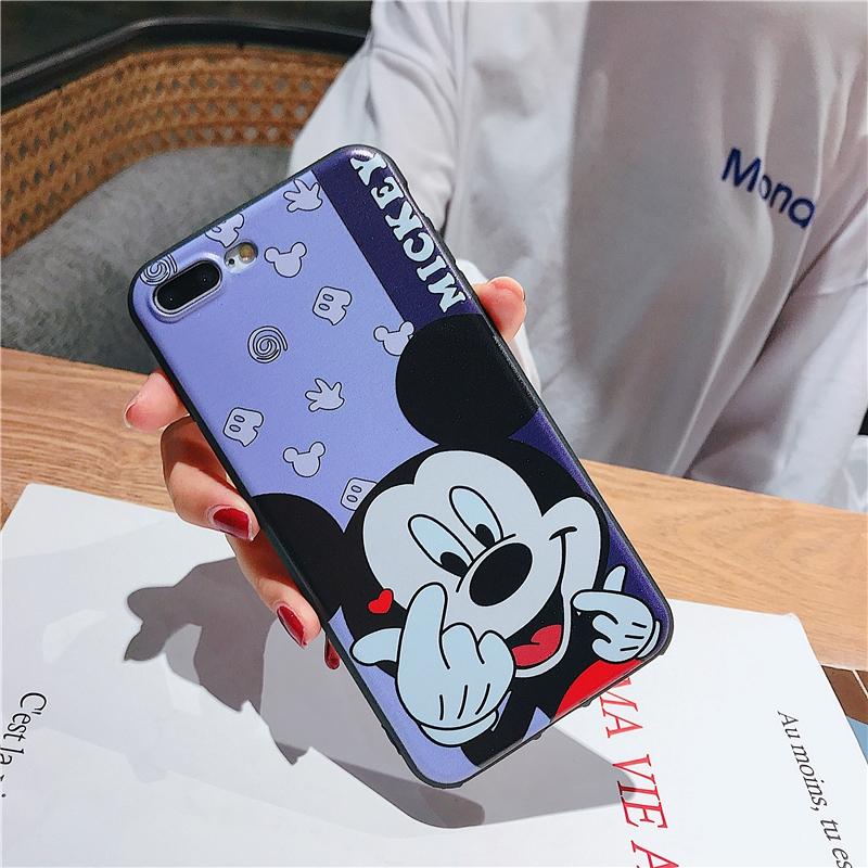 ỐP LƯNG IPHONE HÌNH CHUỘT MICKY ( Tặng POP Kèm Dây Đeo Tay ) 6/6s/6plus/7/8s /7plus/8plus/X/Xs/XsMax
