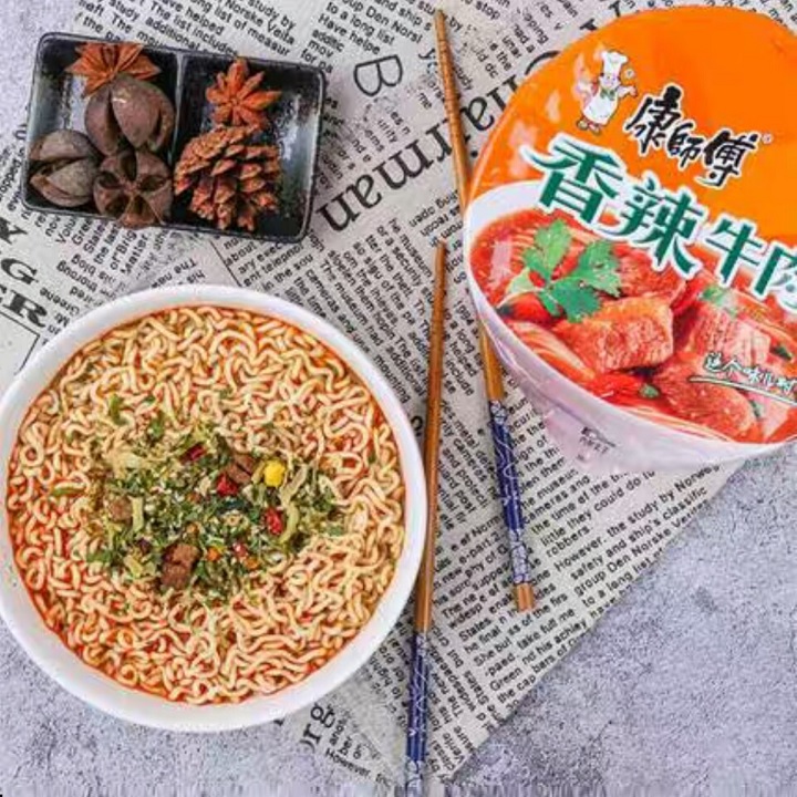 Mì dưa bò cay trung quốc