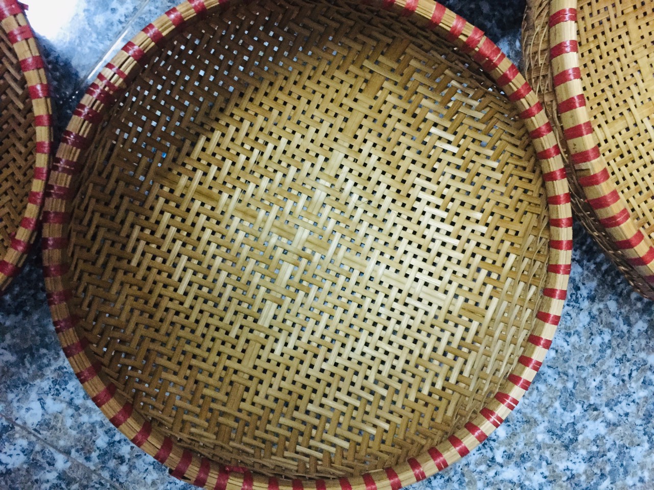 Rổ tre đan 5 size