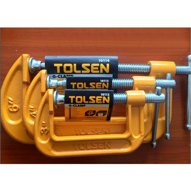 [ 10112 ] Cảo Kẹp Chữ G ( 3'' / 75mm ) Tolsen