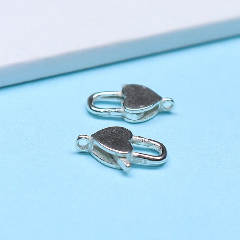 [S925] Charm bạc 3D khóa - MH704
