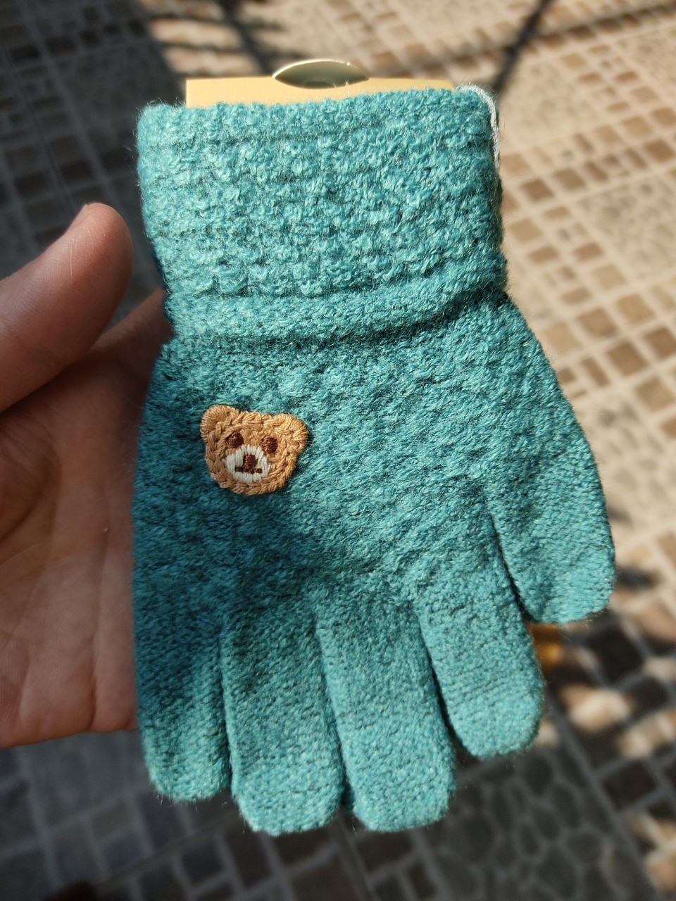 Găng tay len bé trai (1đôi) size từ 3-6 tuổi
