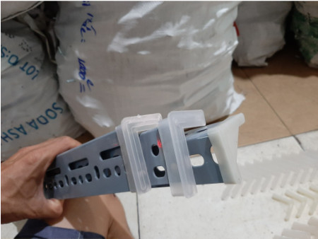 Chân vê lỗ Đầu bịt V lỗ, đế nhựa chịu tải V lỗ