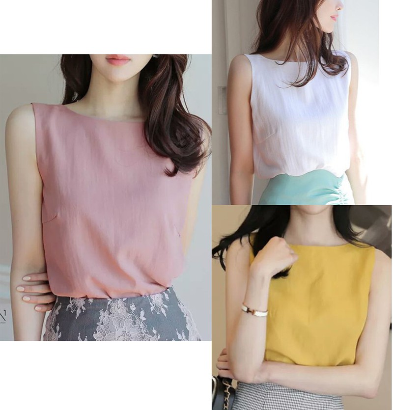 [HCM]AO CỔ THUYỀN SÁT NÁCH NANA