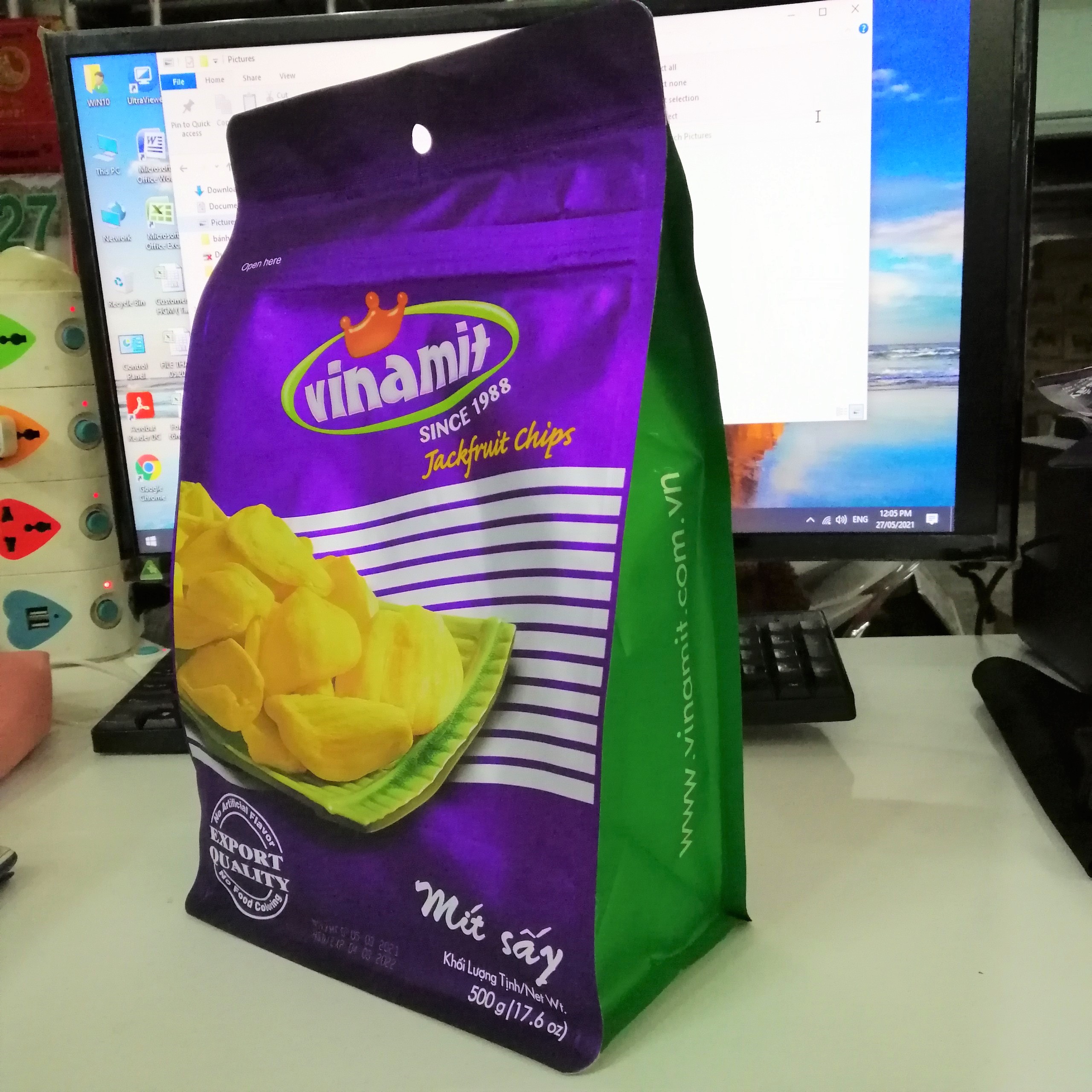 Mít Sấy Vinamit (Gói 500g)