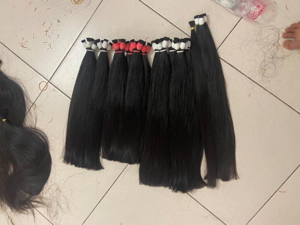 [Tóc nối 45cm 100% tóc thật]