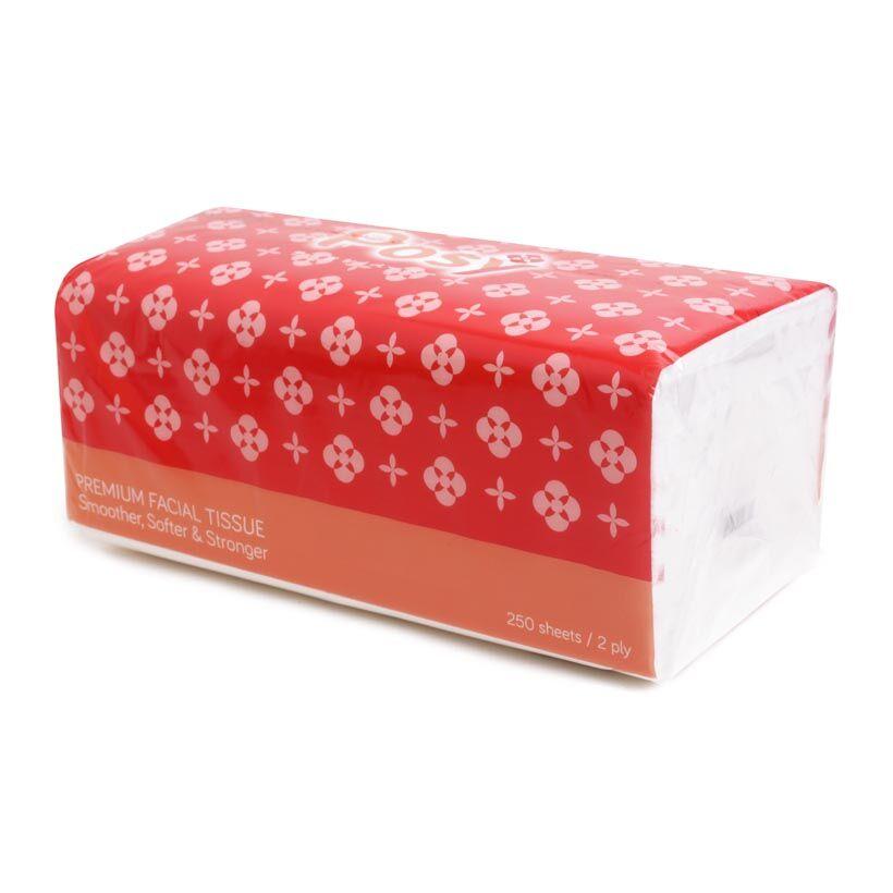 Khăn giấy lụa Posy 2 lớp 250 miếng/ gói