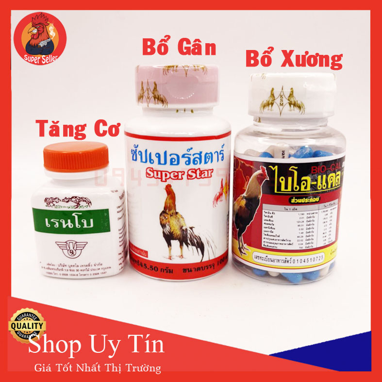 Combo 3 lọ tăng cơ-bổ gân-bổ xương
