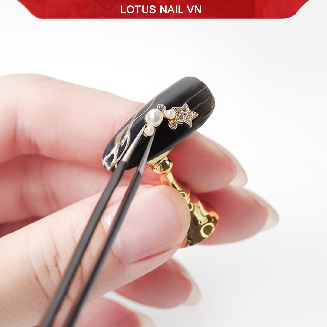 Đế gắn móng giả, đế nam châm gắn móng mẫu bộ 5 cái