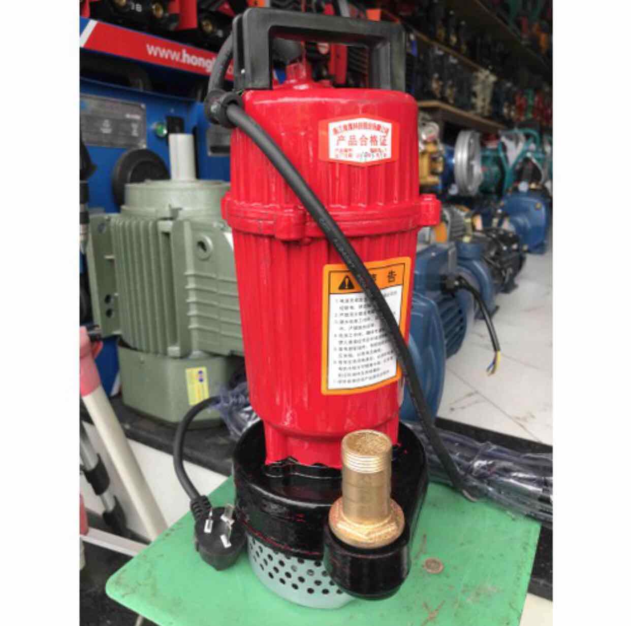 máy bơm tõm - bơm thả chìm 750w - bơm chìm 750w