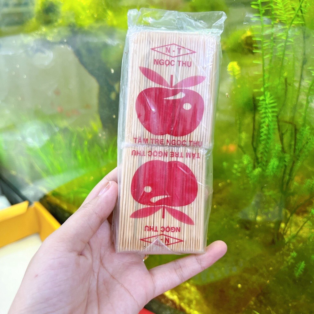 Combo 10 gói Tăm xỉa răng - tăm tre cao cấp Ngọc Thu
