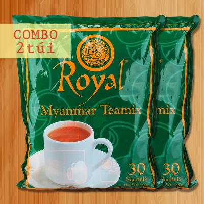 [HCM]Combo 2 Túi Trà Sữa Myanmar Royal Teamix Tiết Kiệm