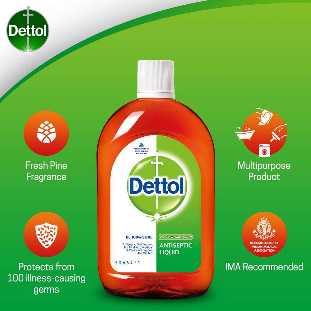 [HCM]Dung dịch diệt khuẩn và sát trùng Dettol 125ml