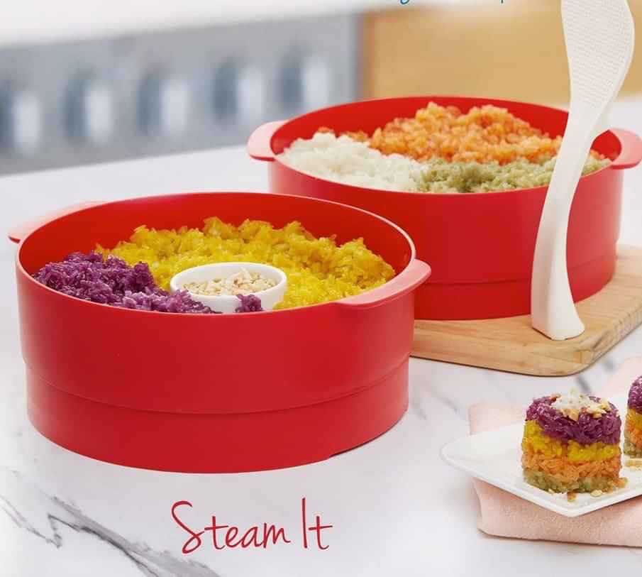 Xửng hấp 2 Tầng Steam It TUPPERWARE
