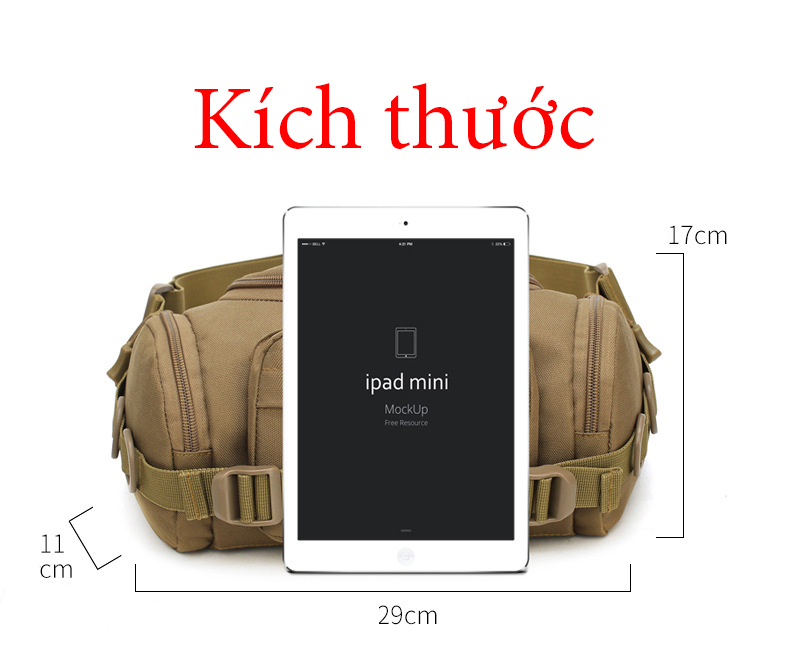 [HCM]Túi đa năng thời trang lính BL219