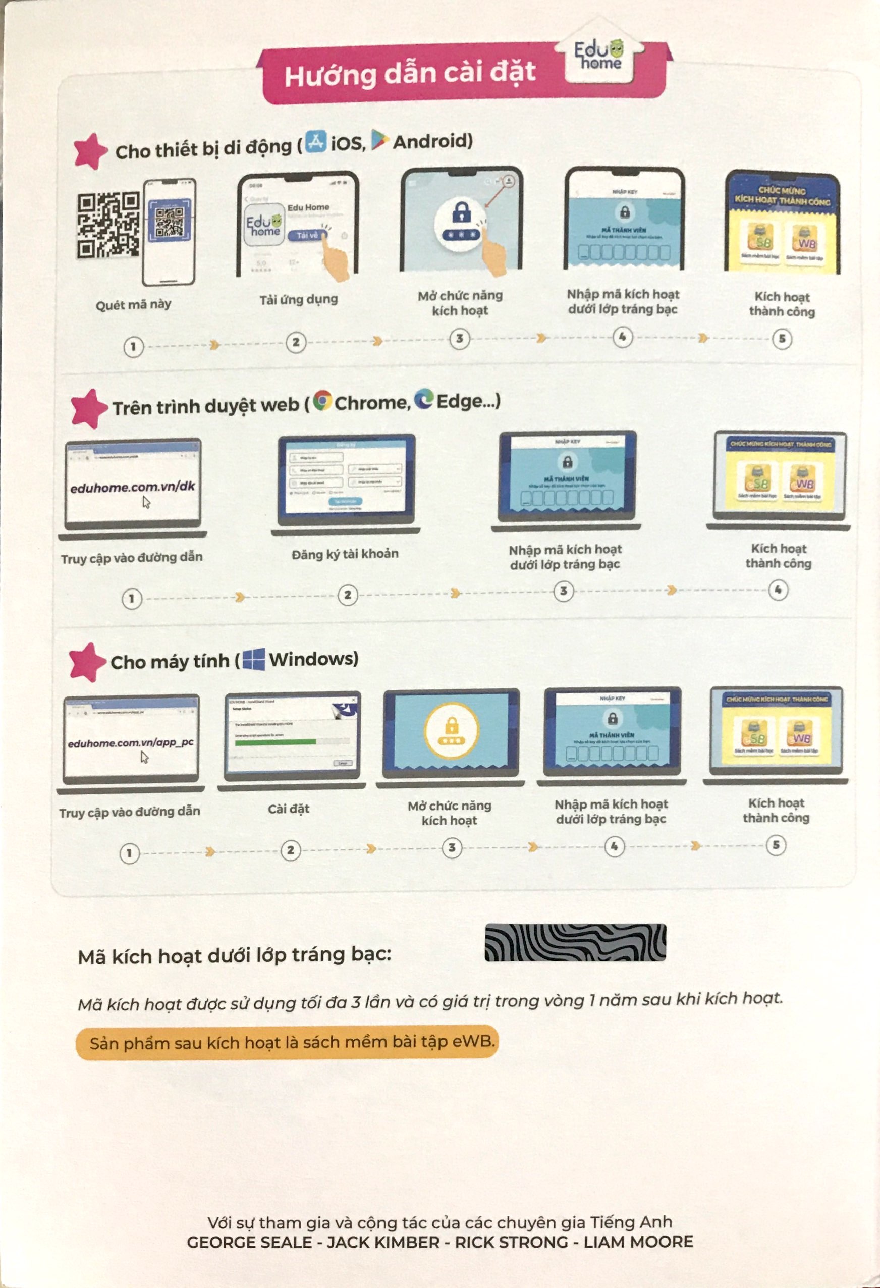Bài Tập Tiếng Anh I-Learn Smart Start Lớp 1 (Workbook)