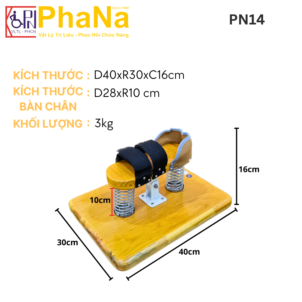 [HCM]Dụng cụ tập cổ chân và kéo dãn gân gót - PN14