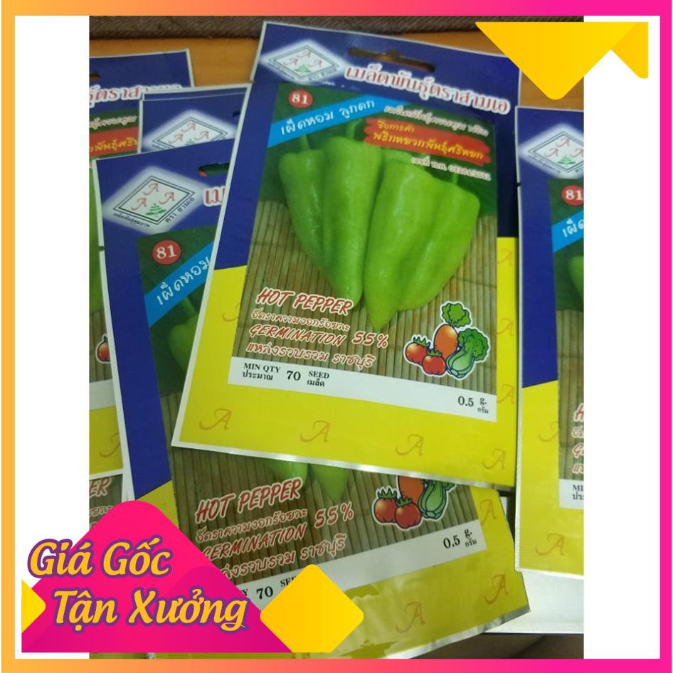 Khu vườn hạt giống ớt hot pepper siêu cay nhập khẩu thái lan .