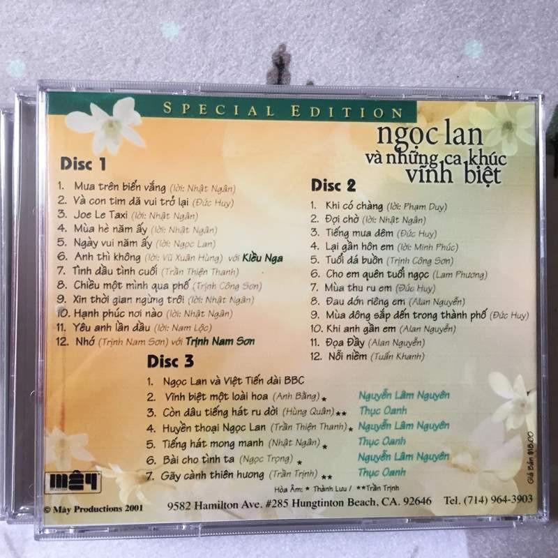 [HCM]Combo 3 CD Ngọc Lan