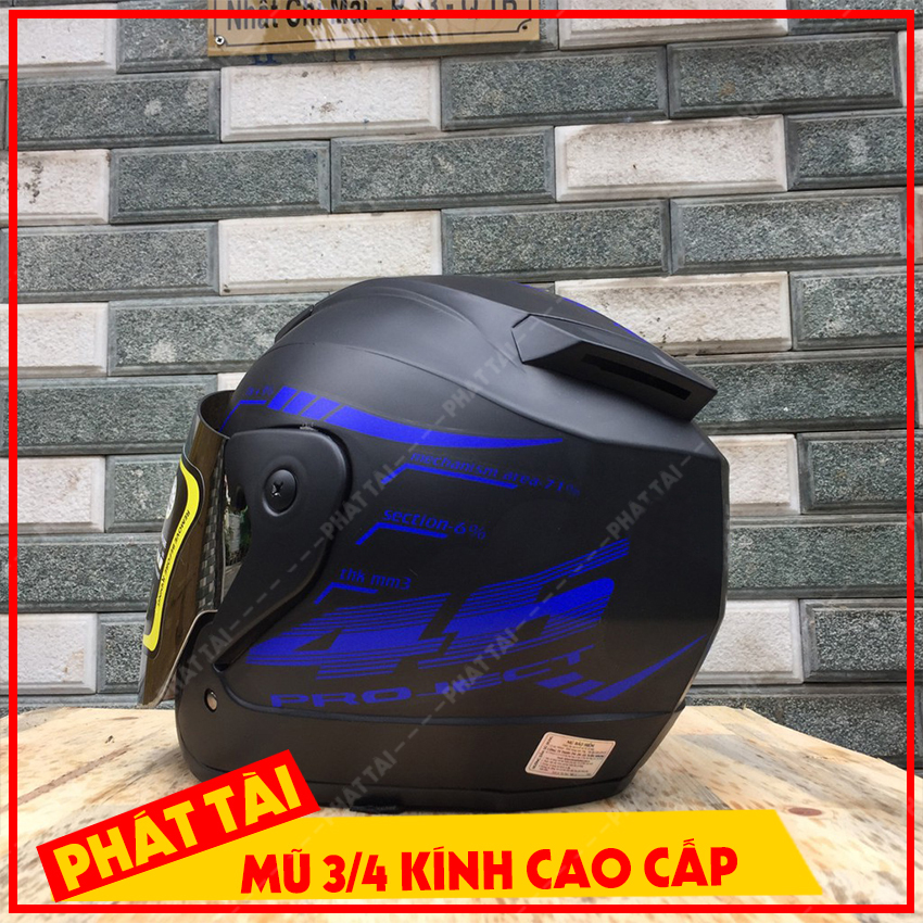 Nón Bảo Hiểm Fullface ASAMA M035 Tem 46 ( Nhiều Màu )