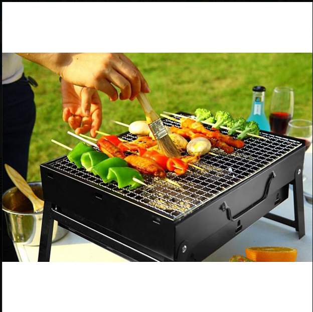 Bếp Nướng Than Hoa, Than Củi Vuông - Bbq Cao Cấp