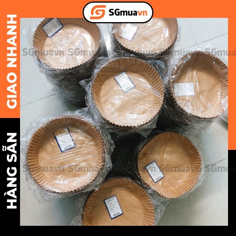 Combo 150 Giấy nến lót nồi chiên không dầu
