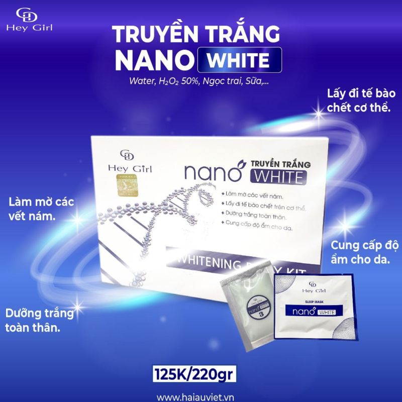 Truyền trắng Nano white nhập khẩu