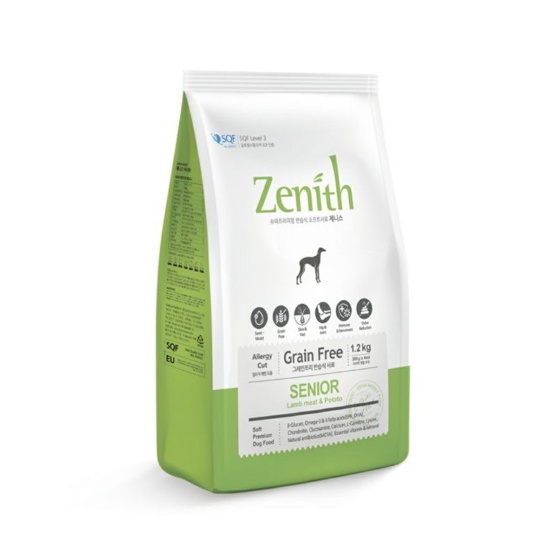 Thức ăn chó Zenith hạt mềm chó già 1.2kg