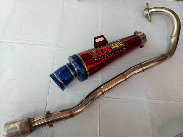 PÔ ĐỘ KOV  MẪU MỚI FULL CỔ 2 KHÚC CỔ CAO .lắp  cho xe exciter 150