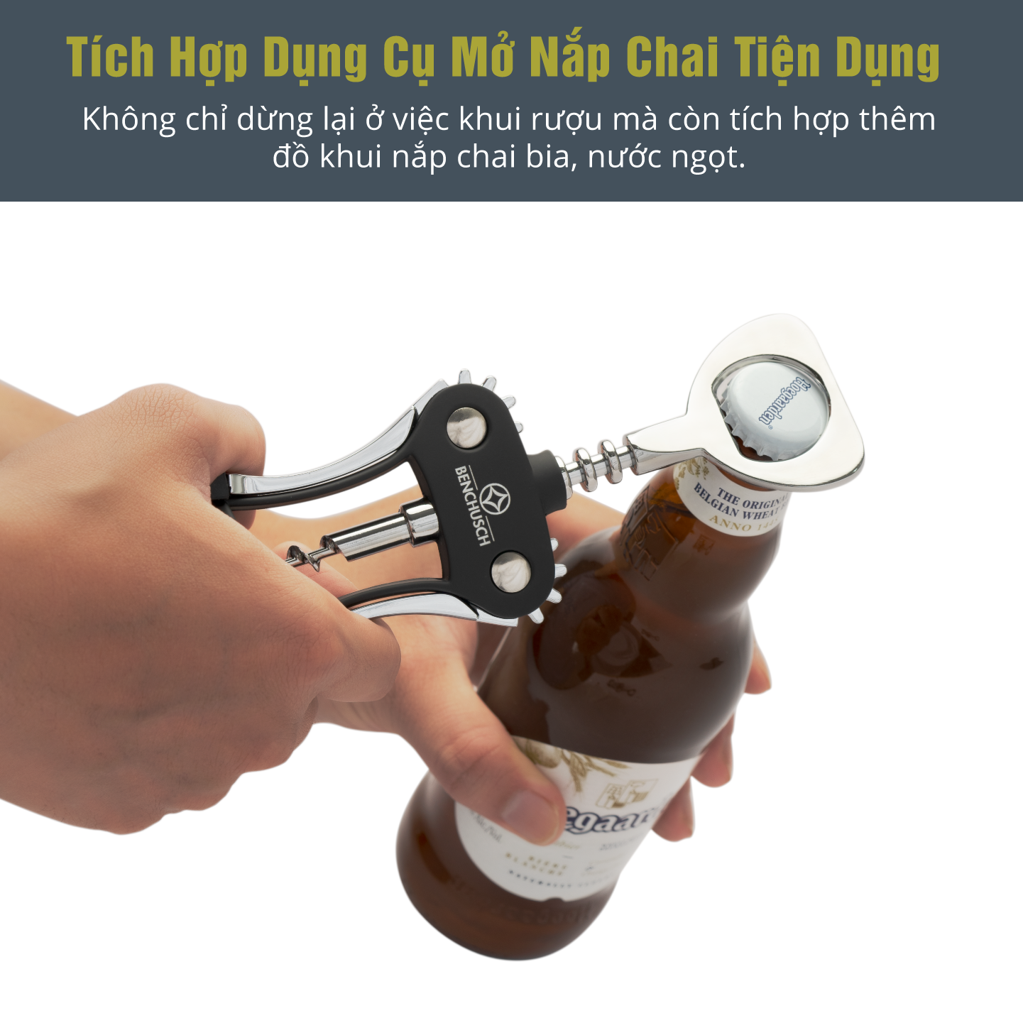 Dụng Cụ Khui Rượu Vang Benchusch
