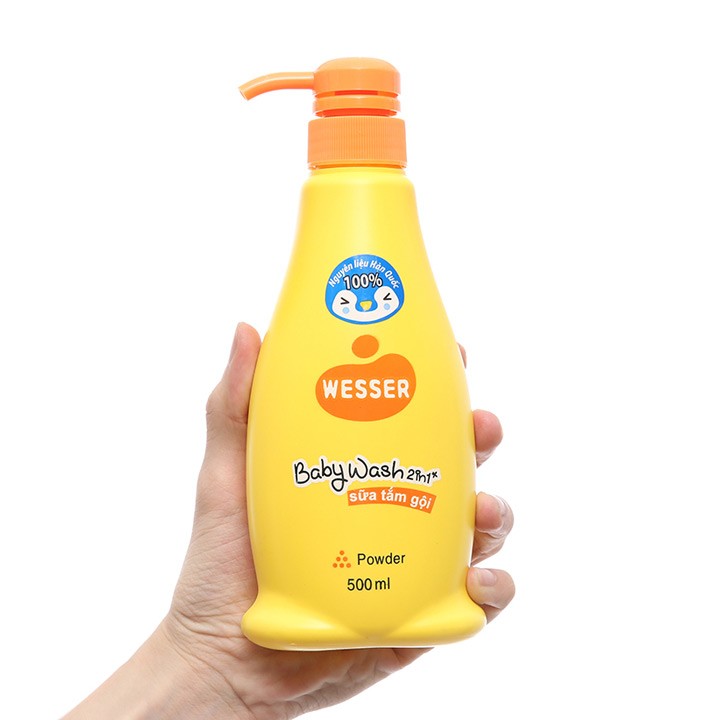 SỮA TẮM GỘI WESSER 500ML - VSB-ST-06