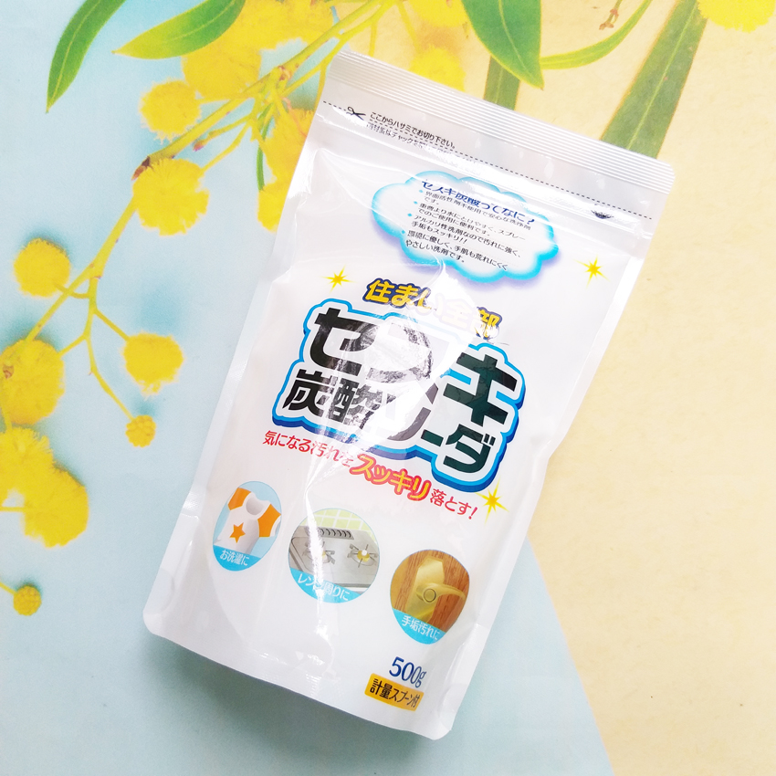 Bột Baking Soda Sesuki Rocket 500g hàng Nhật