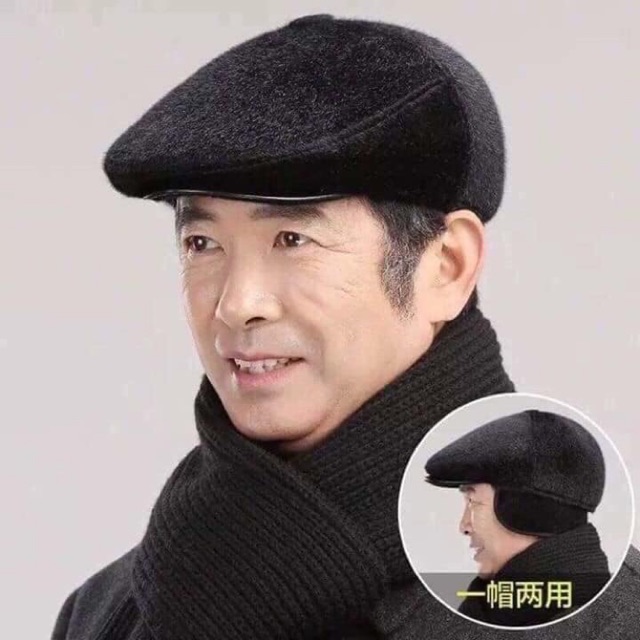 Mũ Lông Bịt Tai Cho Bố