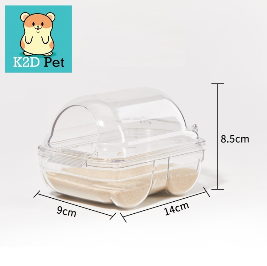 Bồn tắm, Nhà tắm cho hamster