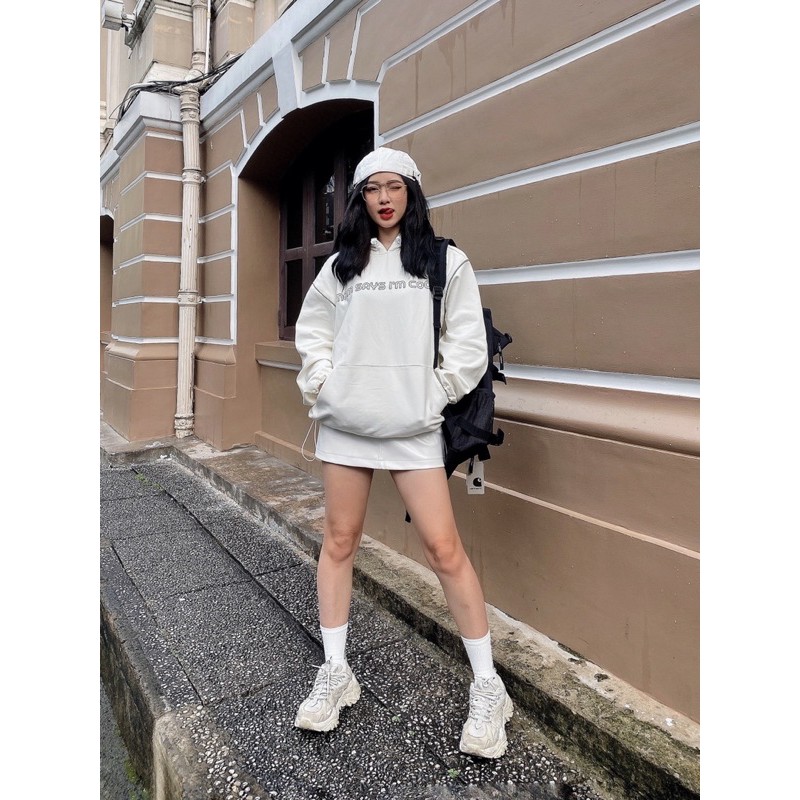 Áo Hoodie Msic (Trắng)