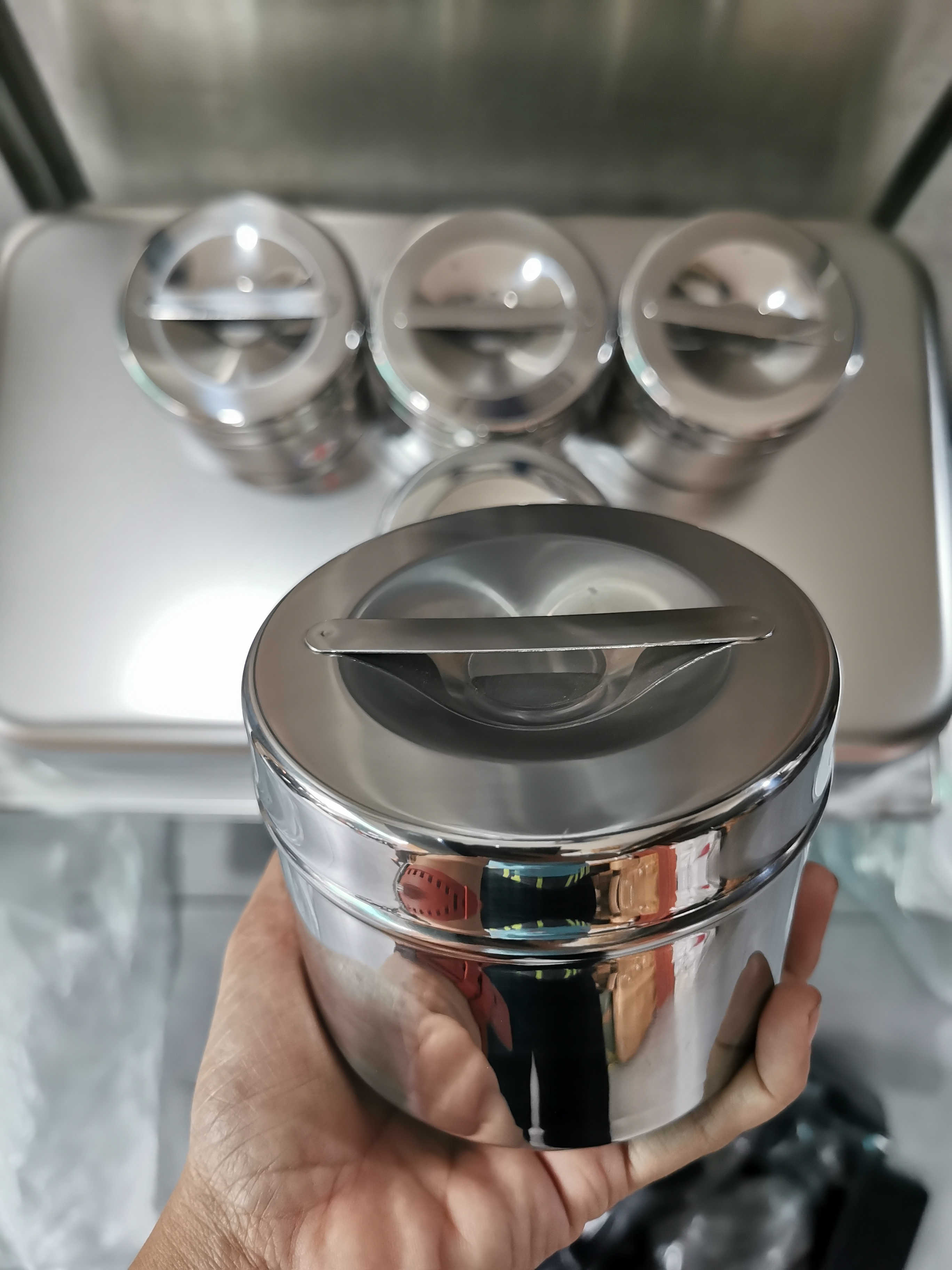 BỘ 5 HỘP LƯU MẪU THỨC ĂN-HỘP BÔNG GÒN SIZE Đủ Size