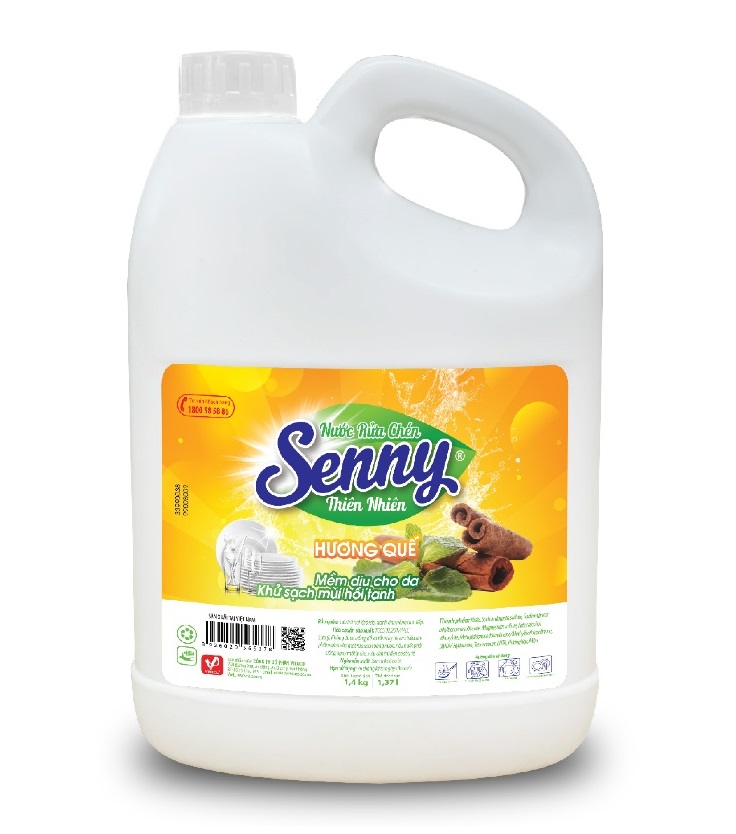 Nước rửa chén Senny 3.4kg tùy chọn hương