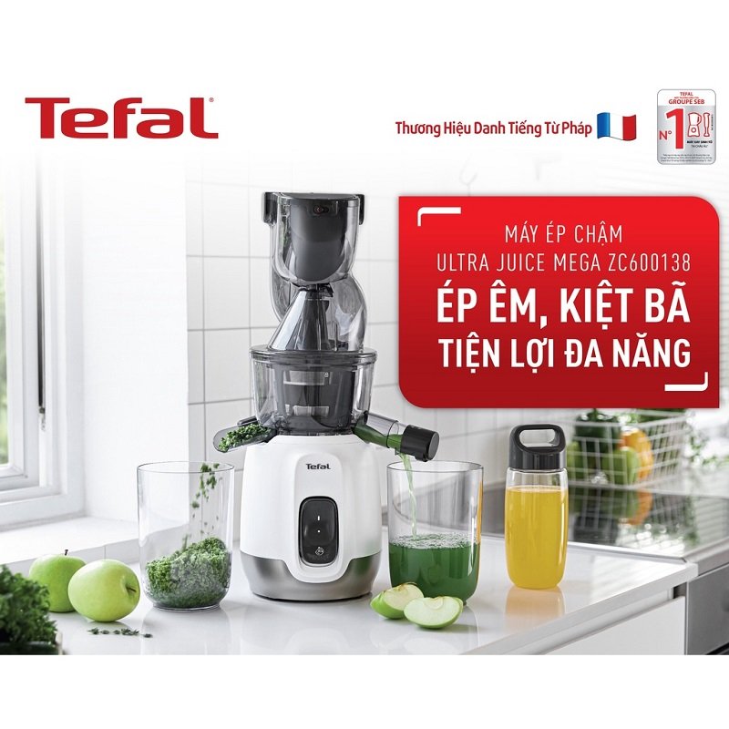 Máy Ép Trái Cây Tốc Độ Chậm Tefal ZC600138