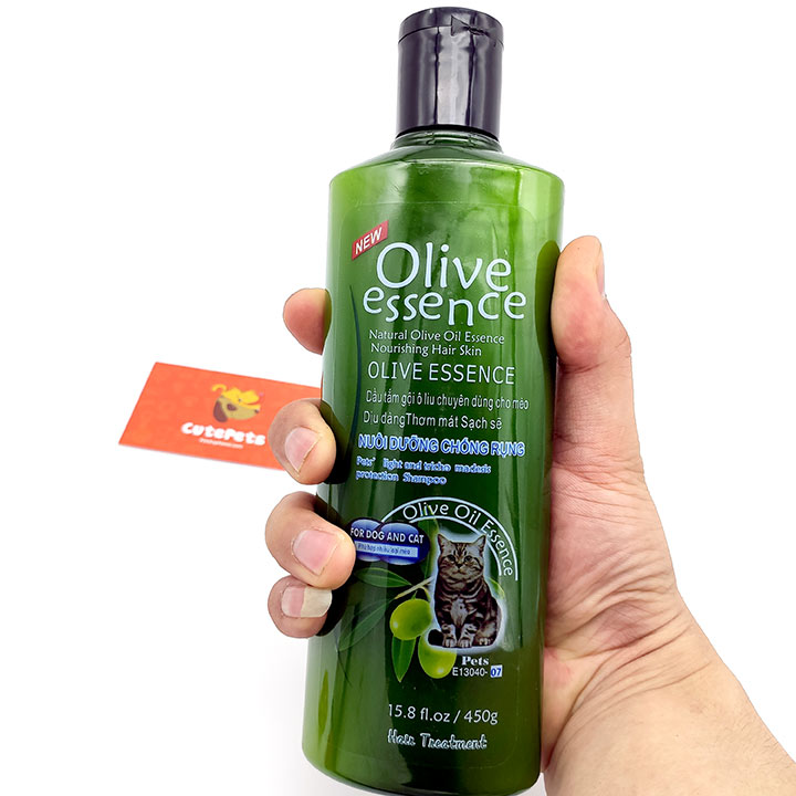 Sữa tắm cho chó mèo 450ml Olive Essence