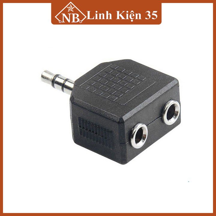 Jack chia Audio 3.5mm 2 cổng ra