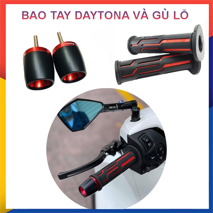 Bao tay daytona và gù lỗ rizoma chính hãng