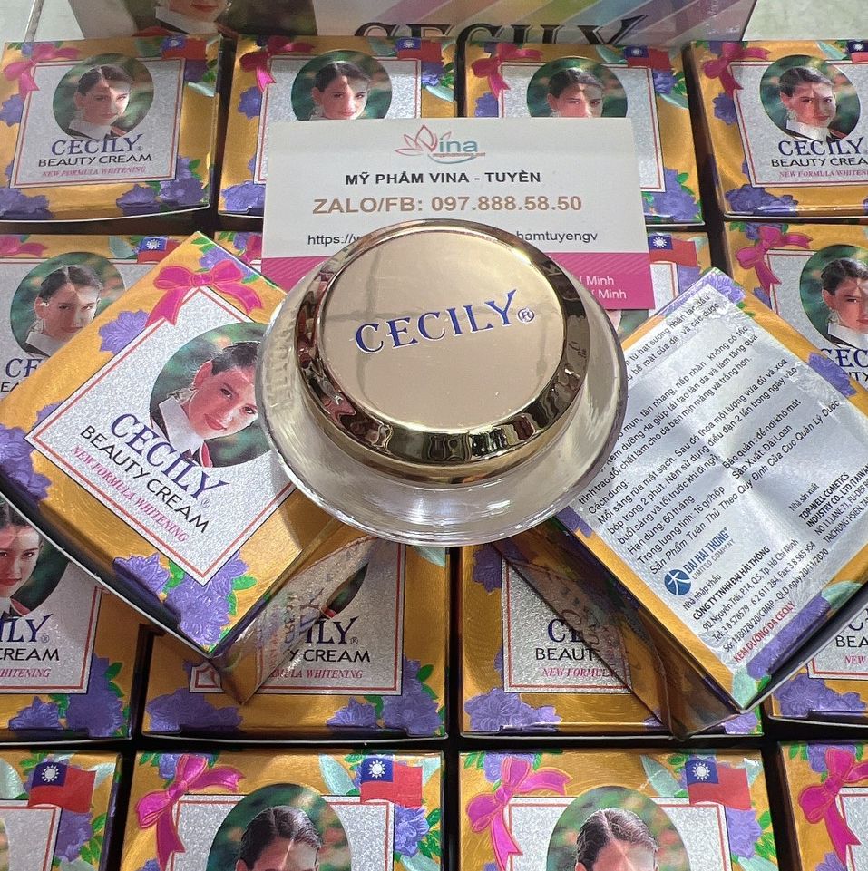 KEM DƯỠNG TRẮNG DA CECILY 16GR
