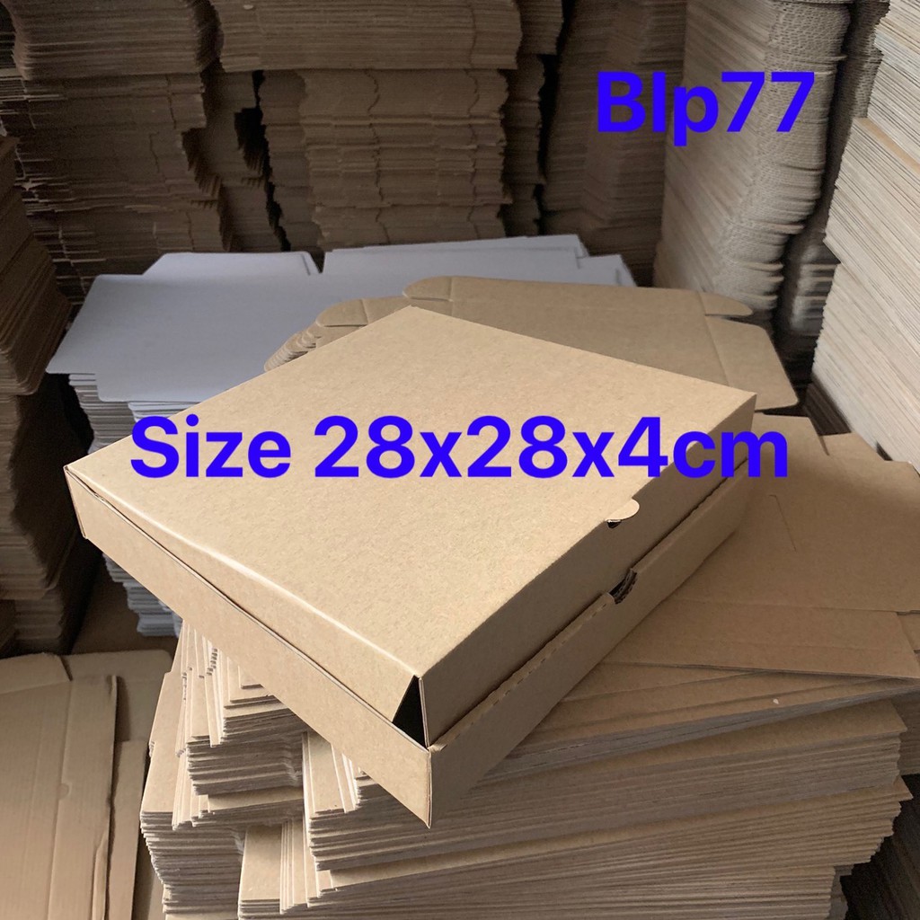 Hộp đựng bánh PIZZA size 28x28x4cm
