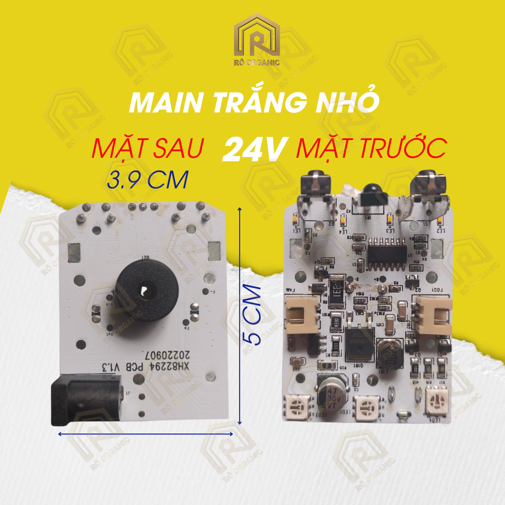Phụ kiện mainboard, main, bo mạch các loại dùng cho máy xông tinh dầu - rô organic