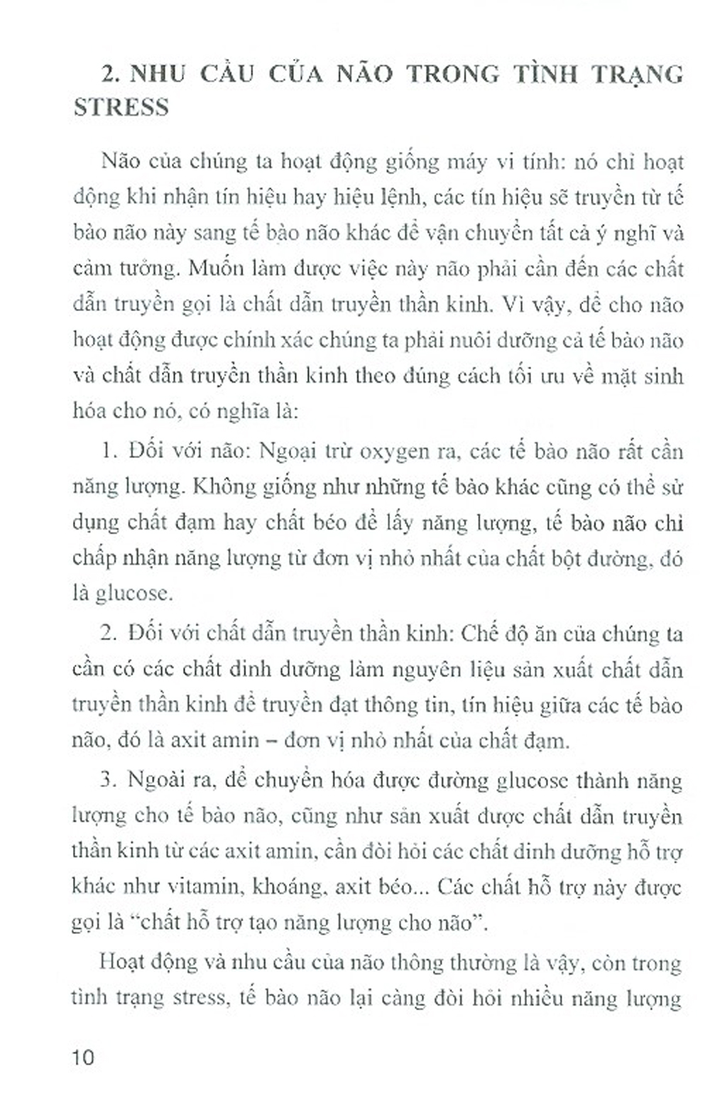 Chế Độ Ăn Bổ Trí Não Giảm Stress