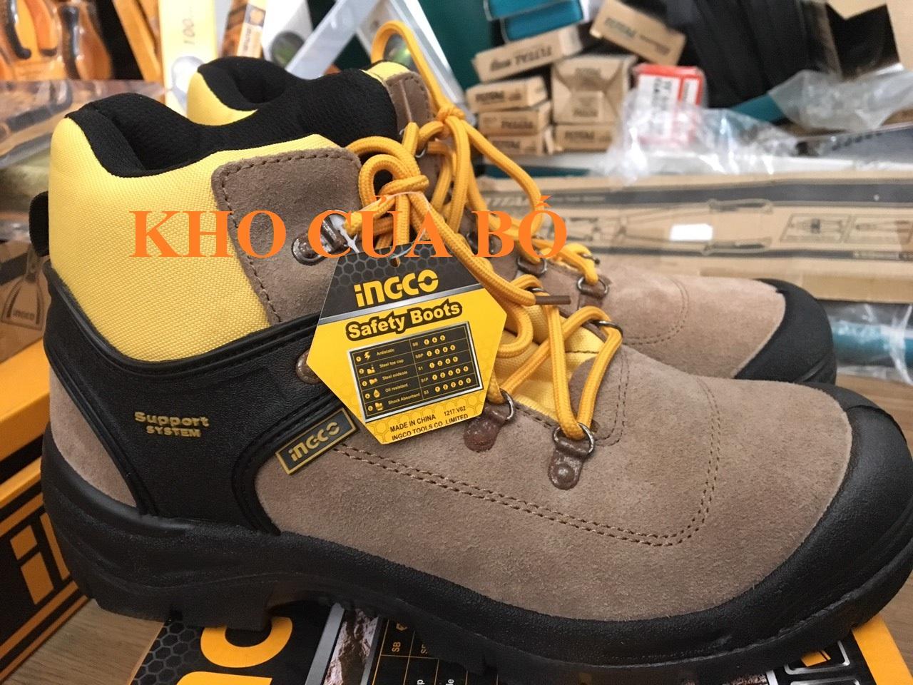 GIÀY BẢO HỘ LAO ĐỘNG INGCO SIZE 43 SSH12S1P.43